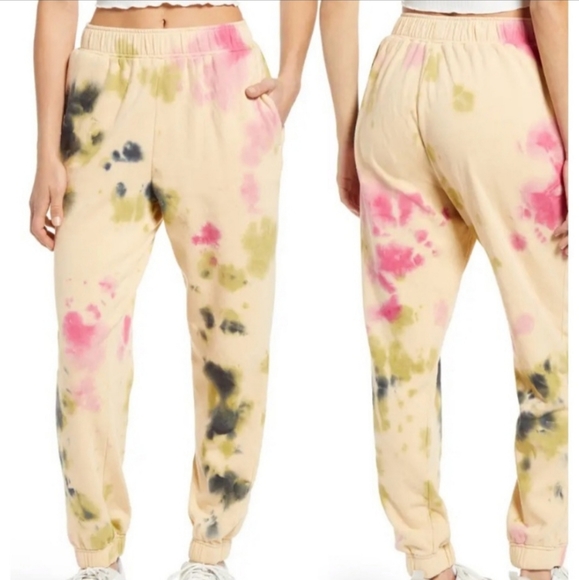 AFRM Pants - AFRM Tie dye Joggers XL New